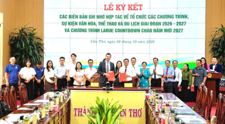 Cần Thơ tổ chức 3 sự kiện văn hóa lớn dịp cuối năm 2026 và đón năm mới 2027